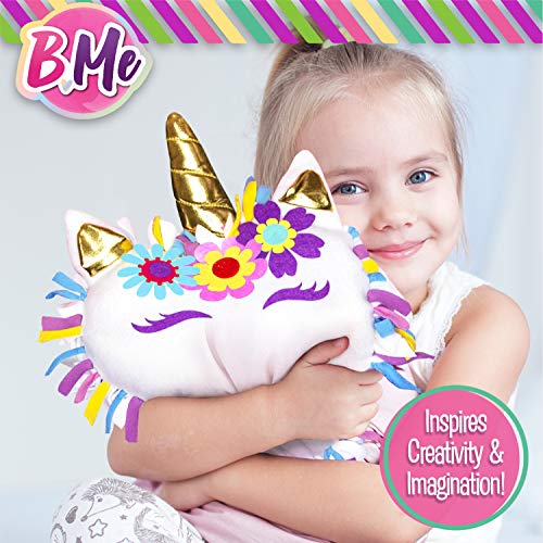 DIY Unicorn Pillow Kit for Girls - No Sew Unicorn Pillow - Make Your Own Pillow Set for Kids - Arts and Crafts Unicorn… - Image 4