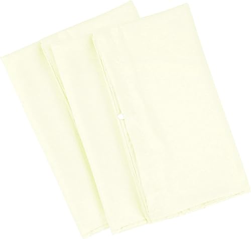 Miniatura 7 de uxcell Paquete de 2 fundas de almohada de microfibra suave serie 1800 con cremallera de viaje (14 x 20 pulgadas), color crema