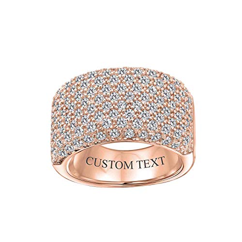 Bague cocktail large en argent pour illuminer vos soirées chic