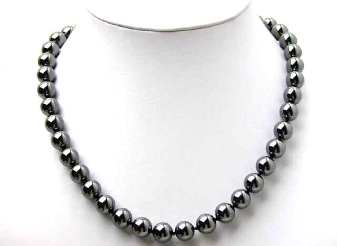 Magnetic Therapy Hematite Necklace, Hematite Magnet, Pain Relief, Support The Immune System, Magnet Necklace, Relieve Stress and Frustration, Health Gifts for Family - Image 6