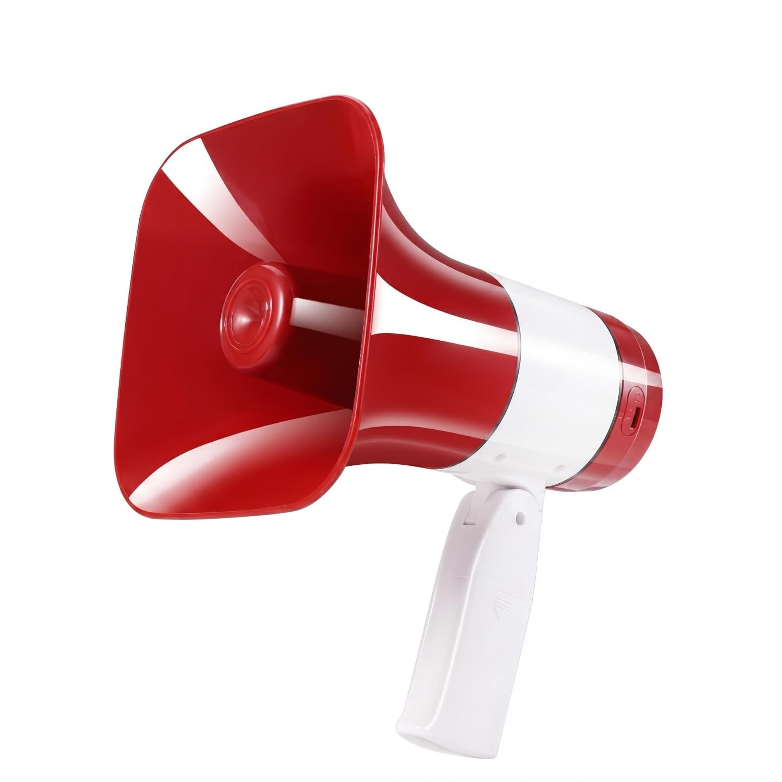 40W Portable Megaphone Rechargeable Battery Megaphone USB TF Card Support Handheld Loudspeaker Sd Input for Street Vendors, Promoters, Teachers, Outdoor, Public Announcement, Basic-image-0