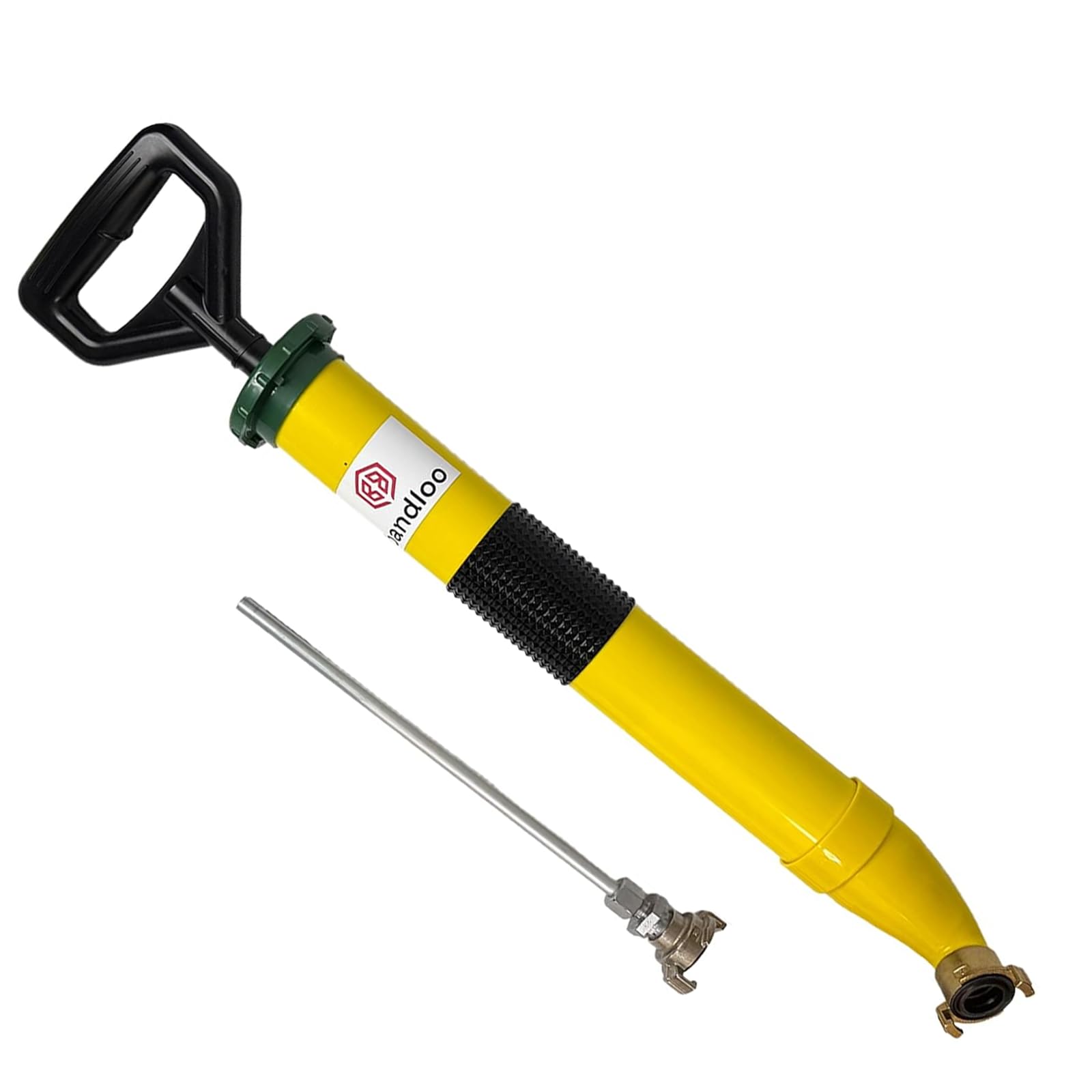Handmörtelpumpe Handpumpe GEKA + Lanze Abdichtung 10 mm für Mörtel und Injektionscreme - Mörtelspritze Mörtelpumpe Fugenpresse Mörtelpresse ideal für Abdichtung & Fugenfüllung Injektions SET