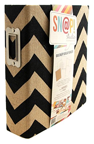 Simple Stories Burlap a Burlap Raccoglitore ad