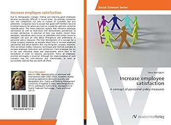 Paperback Increase employee satisfaction Book