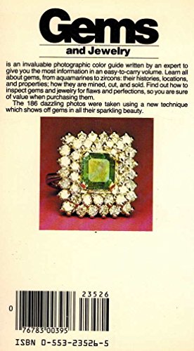 Gems and Jewelry 0553235265 Book Cover