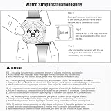 DEALELE Pasek kompatybilny z Samsung Galaxy Watch 7 Ultra (47 mm), błyszczący, wąski, kryształ górski, diamentowy, metalowy pasek zastępczy dla kobiet, mężczyzn, galaxy 7 ultra (47mm), Stal stopowa