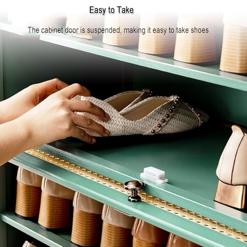 Meuble à chaussures moderne pour entrée et salon chaleureux - 5
