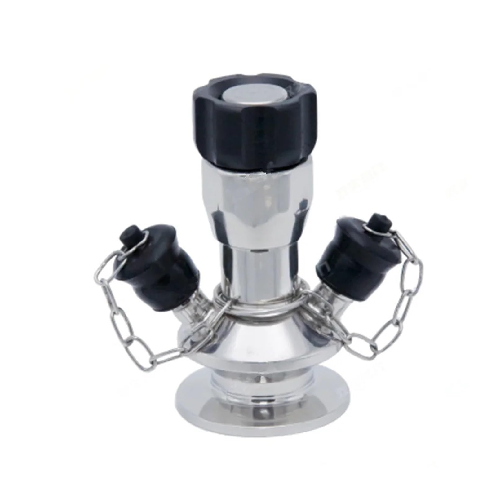 HDPHCRIUN Clamp OD 50.5MM Stainless Steel 316L Sample Valve