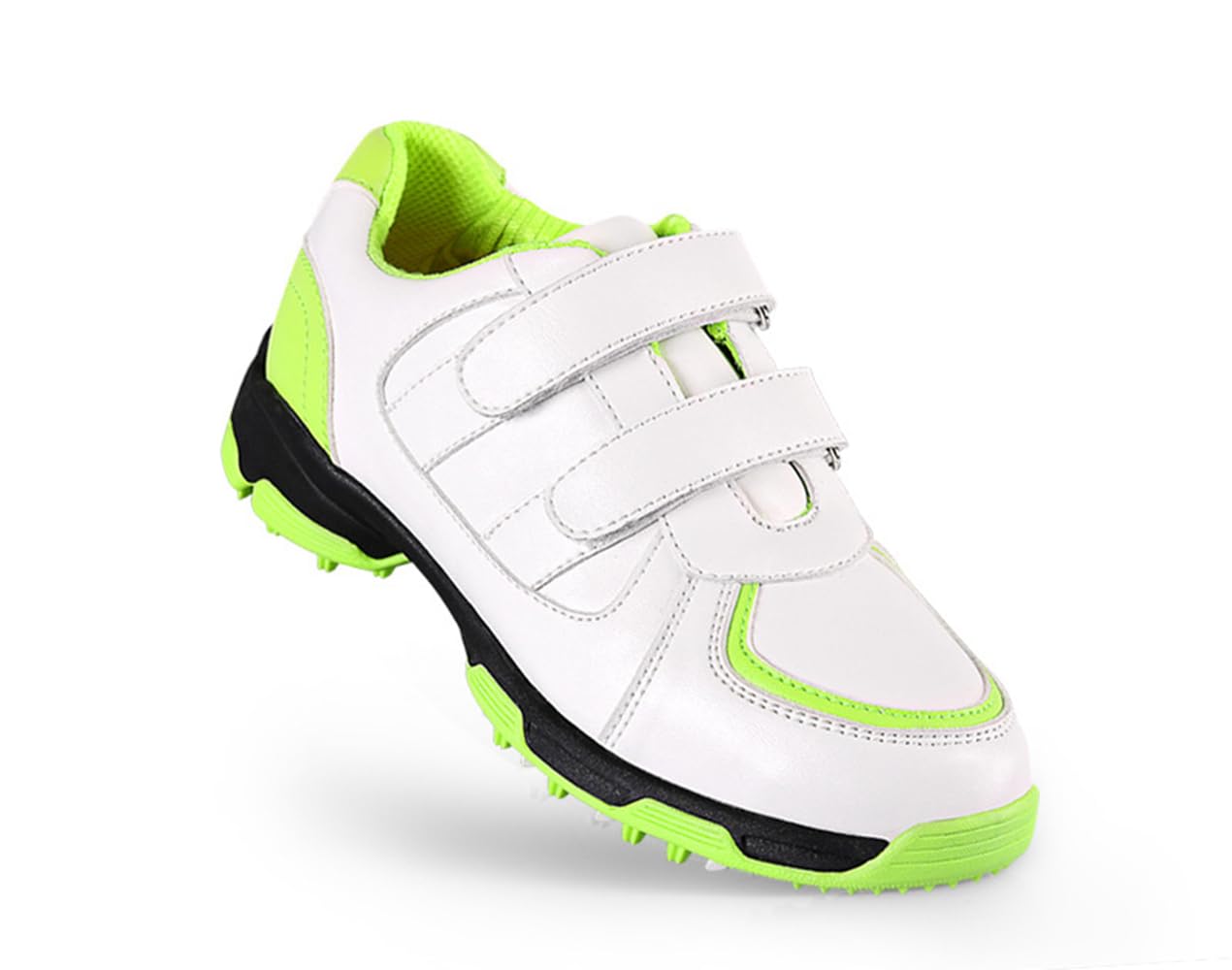 Spikelose und wasserdichte Golfschuhe Mit Klettverschluss für Jungen und Mädchen, Kinder und Jugendliche