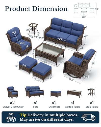 Luxury Outdoor Balcony Furniture Set