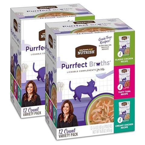 Rachael Ray Nutrish Purrfect Broths Wet Cat Food Variety Pack Cover
