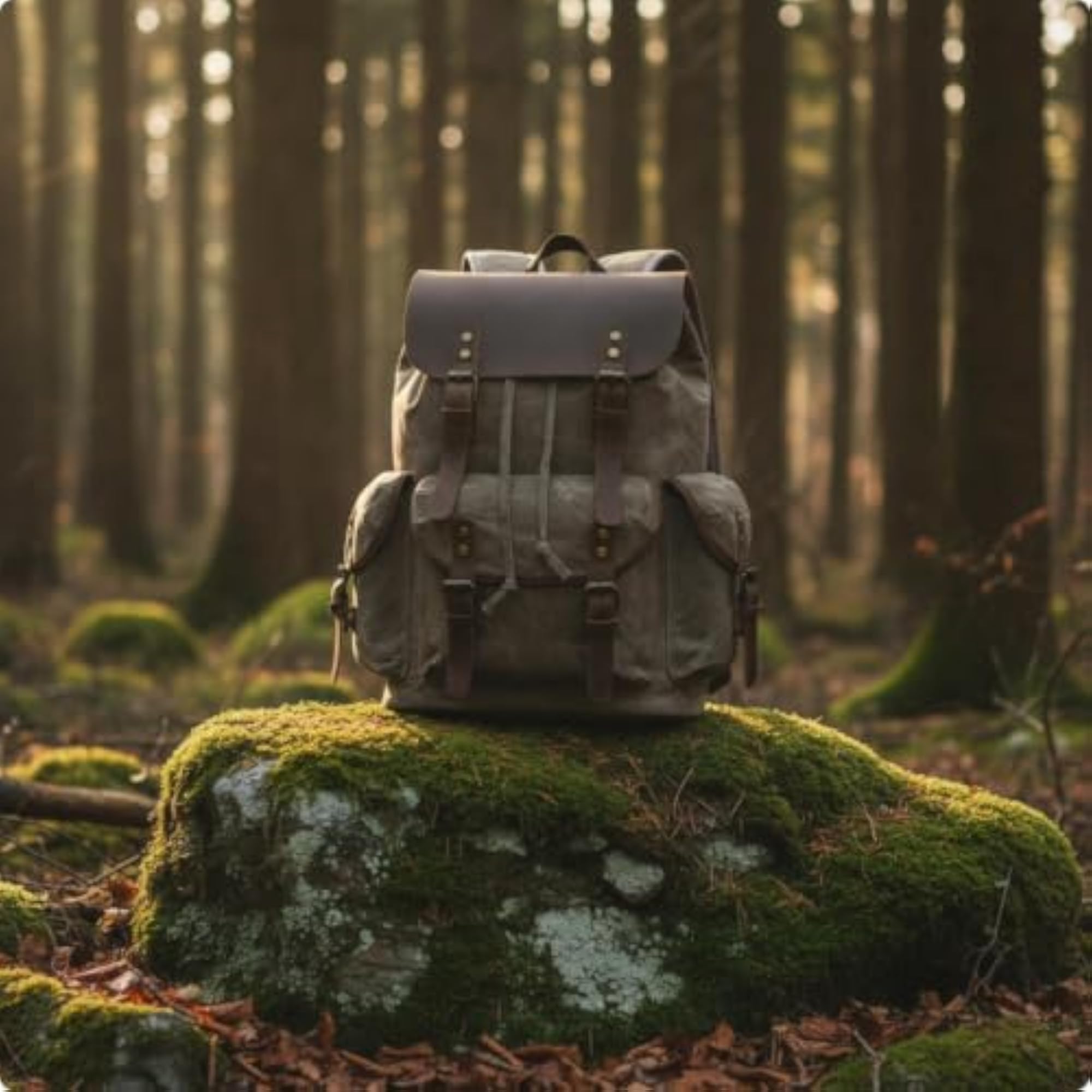 Unisex Laptop Backpack with Side Pockets