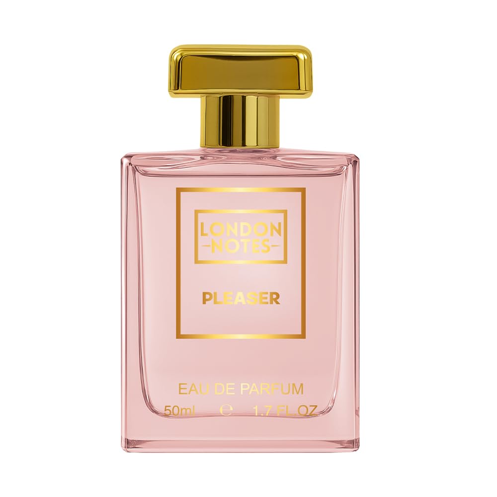 LONDON NOTES Pleaser Perfume for Men & Women | Unisex Long Lasting Sweet & Floral Fragrance | Notes of Pear, Gardenia, Jasmine & Patchouli | 50ml