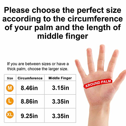 Ozero Insulated Work Gloves Deerskin Leather Winter Glove Thick Warm Polar Fleece Thermal For Driving Snow Working In Cold Weather For Women And Men (Brown, X-Large) #TOP6