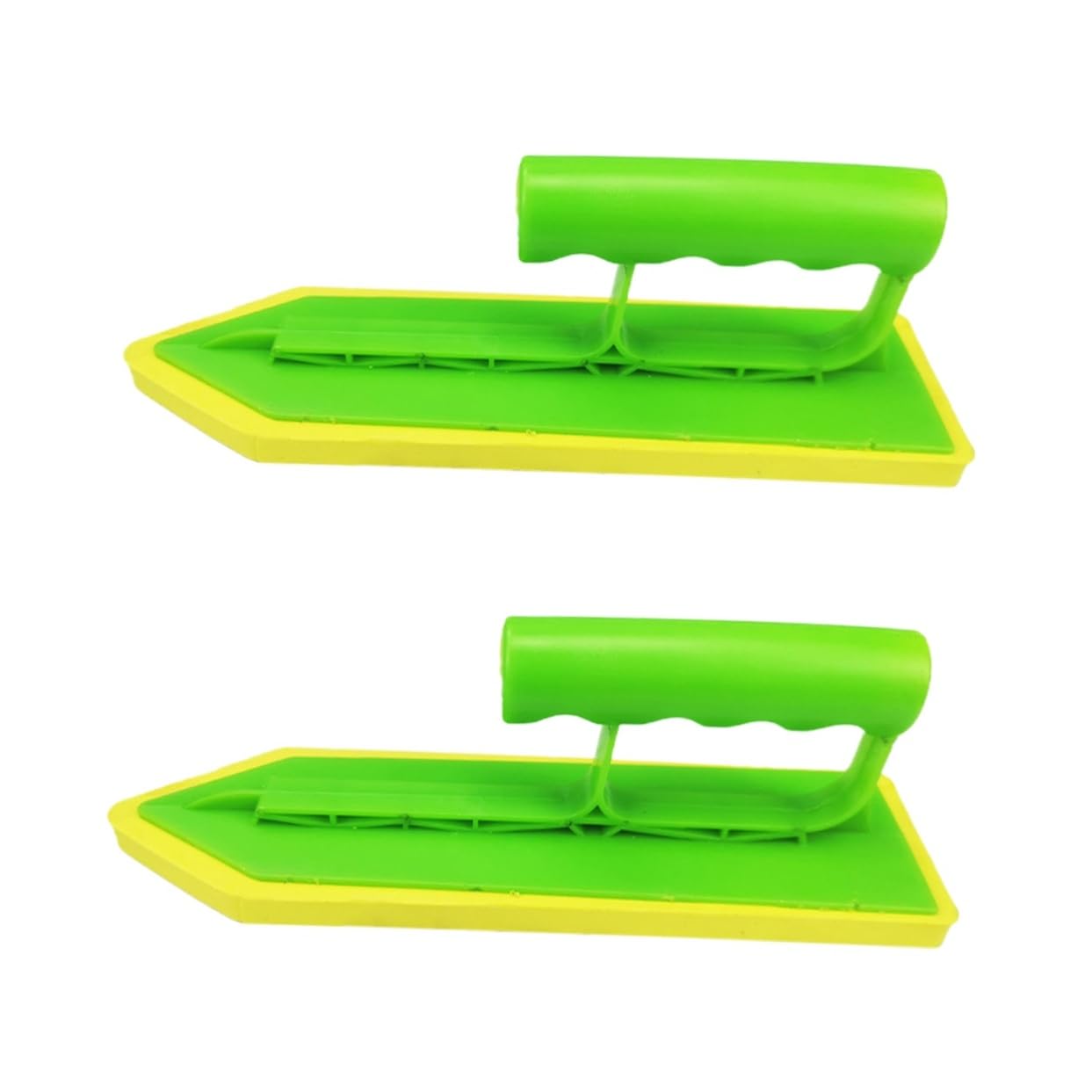 Tofficu 2pcs Finishing Trowel Convenient Handheld Grout Float for Floor Tile Handheld Trowel Tool Tile Caulking Tool Grout Float Caulking