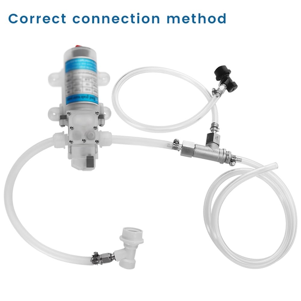 Pompa For Fermentazione A Gas Fatta In Casa, Dispositivo Di Accelerazione Della Fermentazione Secondaria Della Birra, Sistema Di Aerazione In Linea Del Mosto Di Barile Di Carbonatazione Rapida, Argent