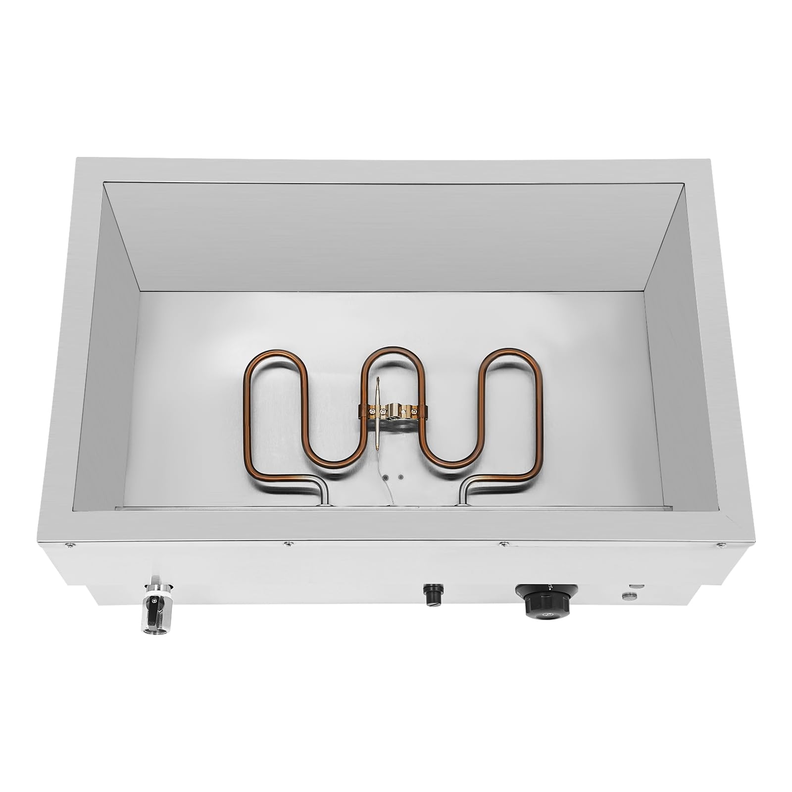 Bain Marie - Scaldalibi a buffet in acciaio inox 3Pan, regolazione della temperatura 30-110°C, contenitore per buffet, bagnomaria per feste, catering e ristoranti