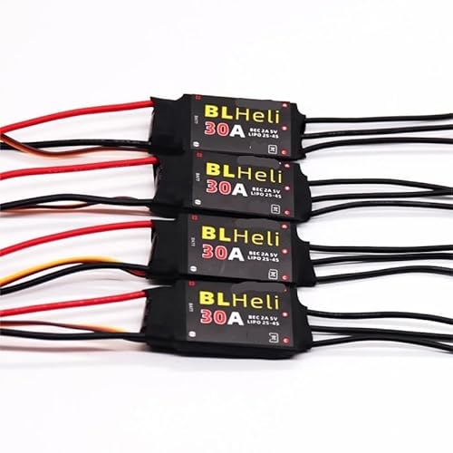 ݊܂Angeltoy BLHeliV[Y 20A 30A 40A ESC RC}`[^[s@Œ藃FPV[VOh[F450 F550 DIYp[cɑΉ(30A 4PCS)