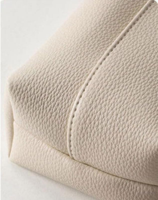 Leather Tissue Box Home Use Living Room Hotel Restaurant Napkin Storage Bag(OneColor)