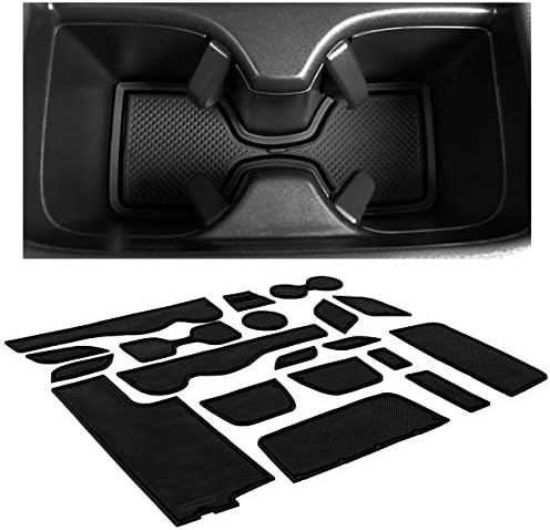 CupHolderHero Set Inserti Per Honda Civic 2016-2022 - 21 Pezzi Antiscivolo Per Portabicchieri, Console E Tasche Portiera
