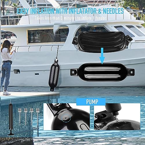 Accessoires de bateaux pare-chocs pour éviter les rayures lors de l'amarrage