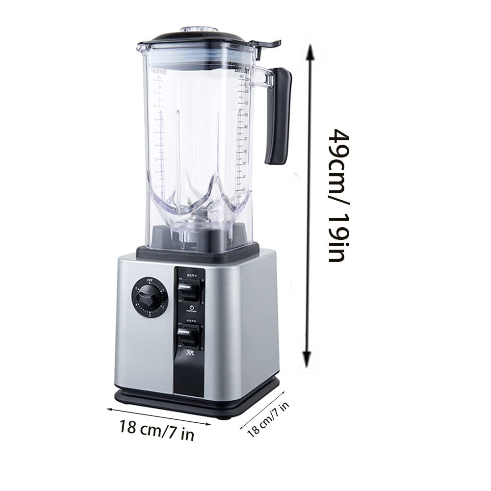 Amazon.com: 2.2L Blender Smoothie Maker, 2200W Glass Jug Blender