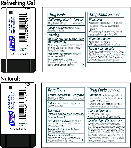 Purell 3900-09-ECSC Advanced Hand Sanitizer Variety Pack thumb #6
