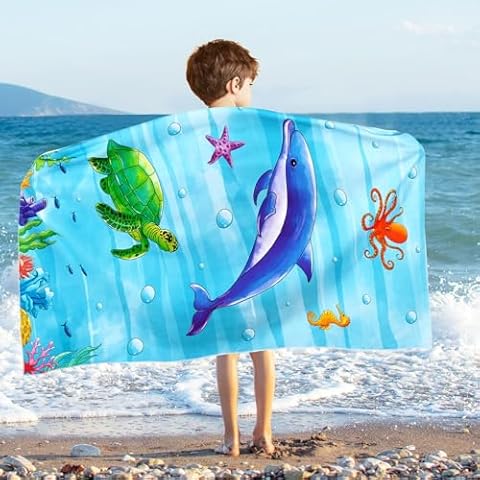 Serviette de Plage WERNNSAI Océan Cover