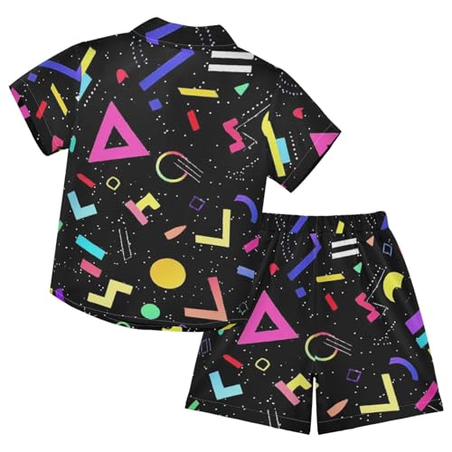 Image of Boccsty Ice Cream Drip Boy Summer Shorts Sets Hawaiian Toddler Boys T-Shirt & Pants 2 Pcs 3T-10T