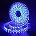 JOYLIT 12V Striscia LED Blu 5M 300LEDs SMD5050, Flessibile IP65 Impermeabile Luce Nastro Luminoso per Decorazione di armadio da cucina, Camera da letto