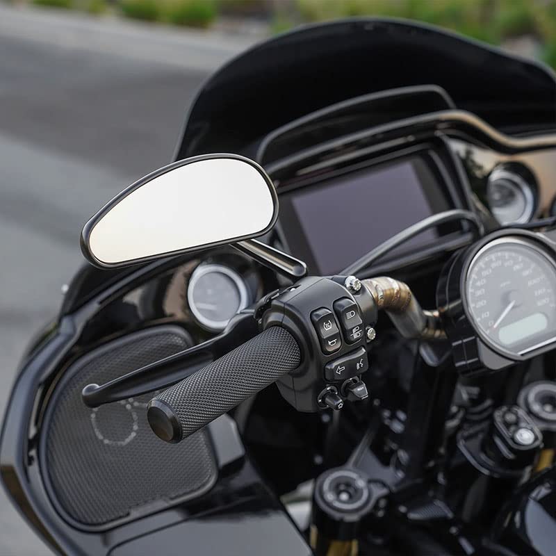 Amazon | アレンネス□ ダウンドラフト 鍛造ミラー ブラック 【左右