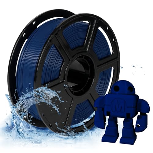 FLASHFORGE PETG Pro Filament 1.75mm Blue, 3D Printer Filament 1kg (2.2lbs) Spool, Dimensional Accuracy +/- 0.02mm, 3D Printing Filament for Various Mechanical Parts, Waterproof Parts