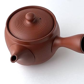 Amazon | 常滑焼 大急須 陶製茶こし セラメッシュ 480ml 日本製