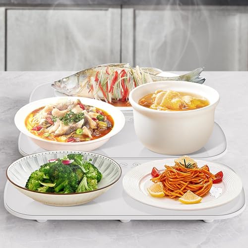 Bandeja de aquecimento elétrico | Bandeja de aquecimento rápido para aquecer alimentos,Placemat de p