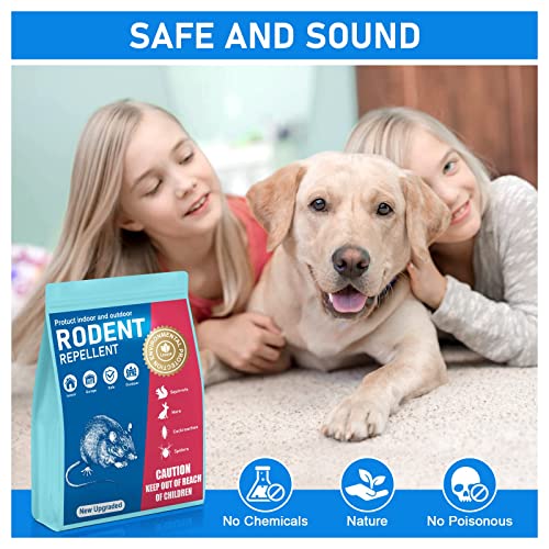 Lousye 12 Pouches Rodent Repellent, Mighty Mint Mouse Repellent,Environmentally Friendly And Humane Mouse Trap For Home, Car Engines, Pest Control For Indoor #TOP5