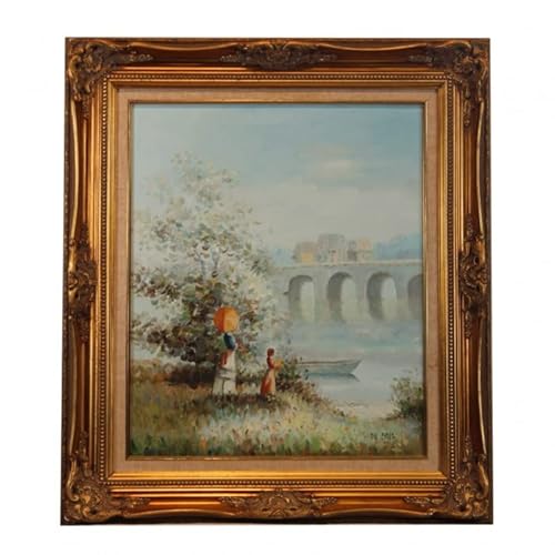 Rare Oil on canvas Painting by Pierre du Bois (French,