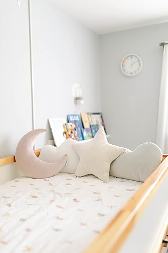 Miniatura 6 de Almohada decorativa, almohada decorativa para guardería, decoración de sala de juegos, lindas almohadas (nube blanca)