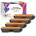 Valuetoner Remanufactured Toner Cartridge Replacement for HP 126A CE310A CE311A CE312A CE313A for Color Laserjet Pro MFP M175 M275 CP1025nw Laser Printer(Black, Cyan, Magenta, Yellow, 4 Pack)