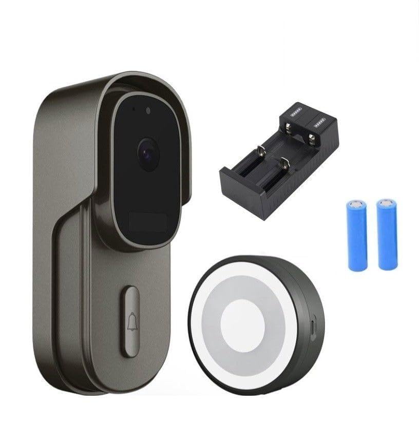 Sonnette caméra avec application mobile pour sécuriser l'entrée de la maison