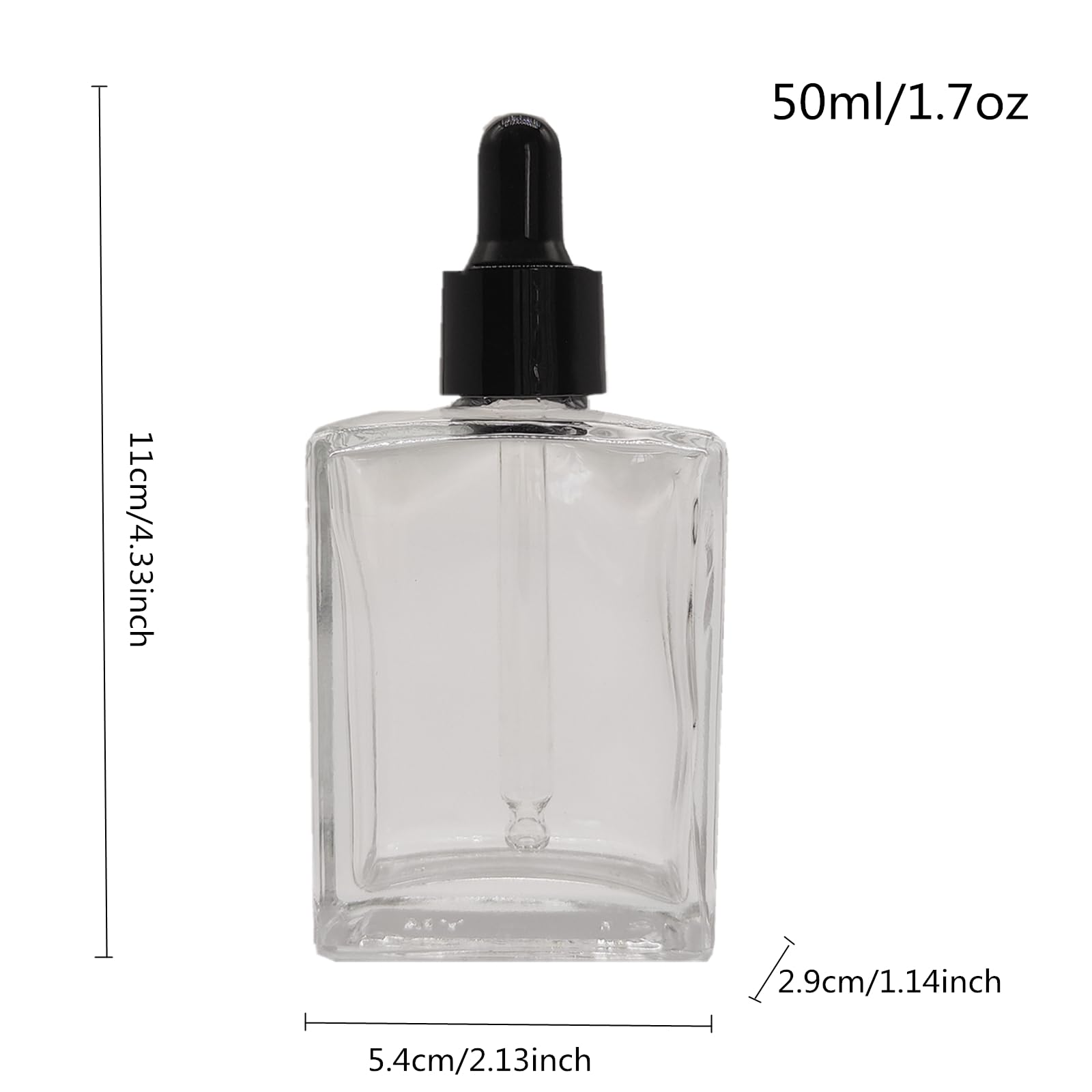4 Glasfläschchen Mit Tropfer – 20 Ml, Goldene Kappe, Für ätherische Öle & Seren