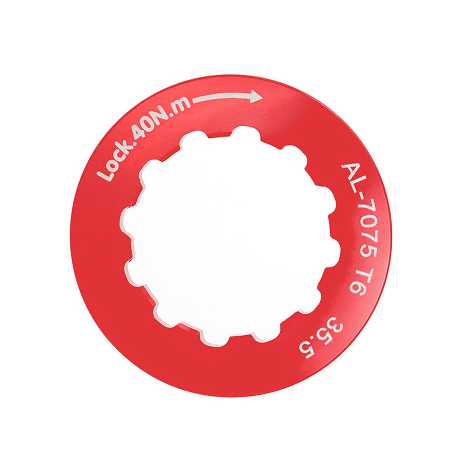 Hsioluted Road Bike Cassettes Flywheel Cover Flywheel Caps 11T Cassettes Cover Fixing Rings Fastening Caps Aluminum Alloys Rings