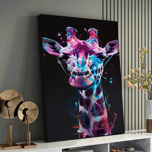 Peinture animalière effet éclaboussures pour une atmosphère inspirante