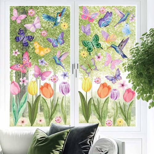 La Mejor Recopilación de Pegatinas decorativas de ventana al mejor precio. 49 GeorgeX Calcomanías para Ventanas Adhesivos para Ventana Pegatinas Festivas para Ventanas Calcomanía de Vinil Electrostático Para Ventanas, Decoración de Hogar, Acero...