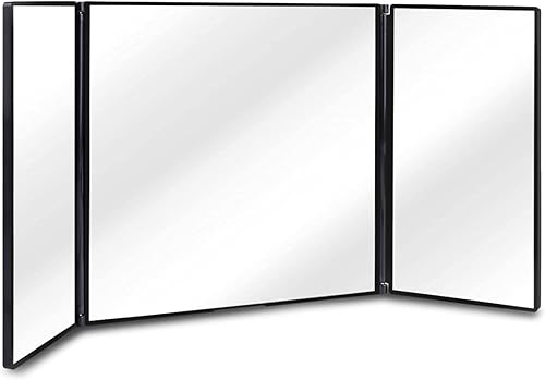 Miniatura 9 de Huicocy Espejo de tocador para automóvil con 60 luces LED y 3 modos de luz y pantalla táctil, espejo recargable para visera de automóvil, espejo de