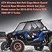 for Polaris RZR Window Nets - Front Side & Rear 3-Piece Mesh Kit | Fit for RZR 570 800 900 1000 (2015-2019 2-Seat) | Roll Cage Protection | Easy Bungee Install | Dust & Debris Guard