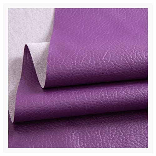 Feuilles de similicuir PU violet haute qualité de 0.7 mm pour artisanat