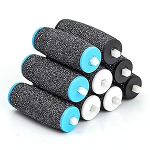 Canvalite, vervangende wielen, eeltverwijderaar, 3 soorten ruwheid, reserve-rolkopnavulingen voor elektrische…