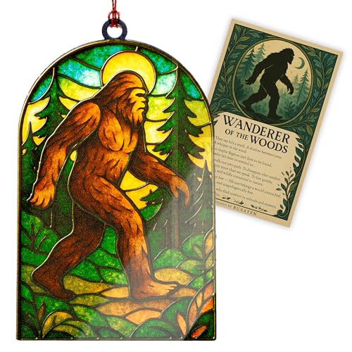 Image of Funny Christmas Ornaments - Bigfoot Gifts - Big Foot Sasquatch Gift - Sasquatch Gifts - Bigfoot Ornament - Christmas Ornaments 2026 - White Elephant Gift - Xmas Tree Funny Decoration