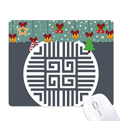 Tapis de souris symbole de la Chine en caoutchouc stable contre les dérapages