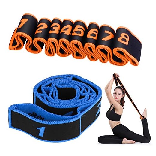 Bandas Elasticas Fitness,Cinturon Yoga Banda Elastica Entrenamiento para NiÑ s y Adultos, Correa de Yoga Hippodance (2 Piezas